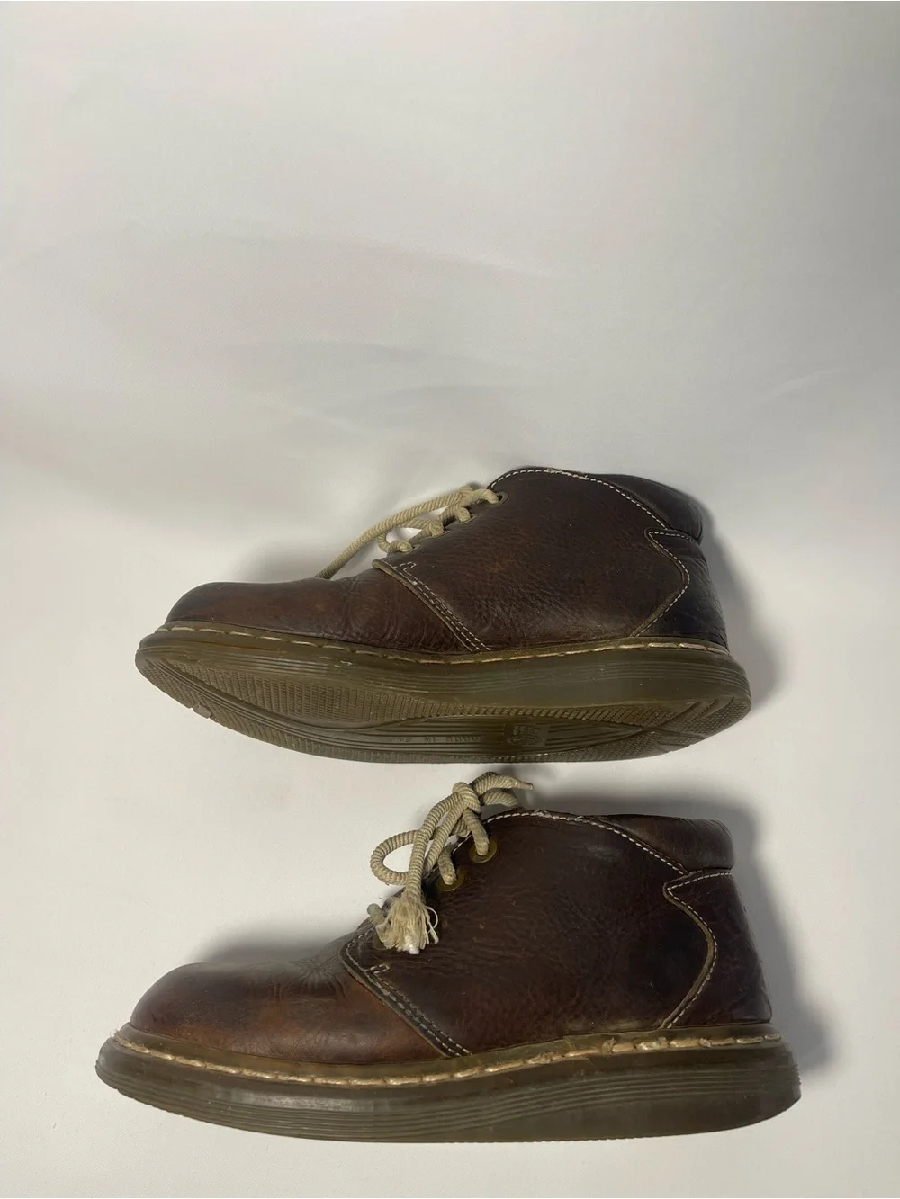Vintage Dr Martens Chukka Boots 3A08 Brown Made in England